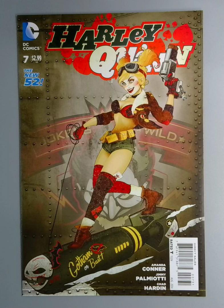 Harley Quinn #7 NM Bombshells Variant Cover DC 2014 JR1