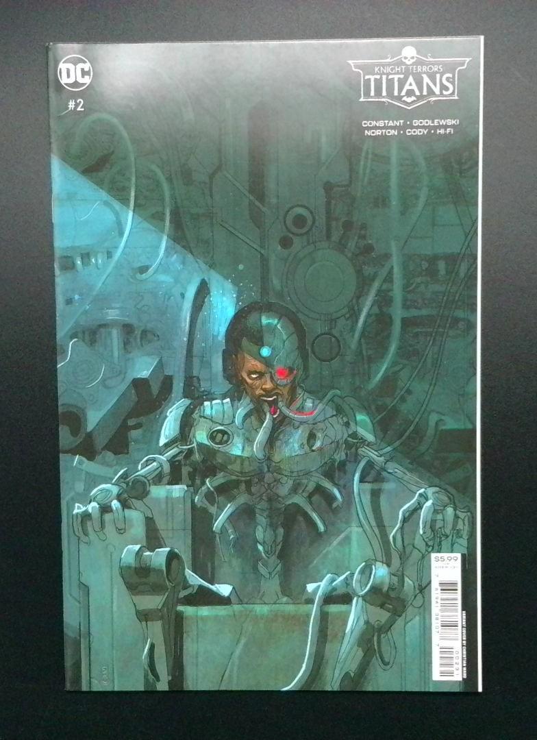 Knight Terrors: Titans #2 Card Stock Cover DC 2023