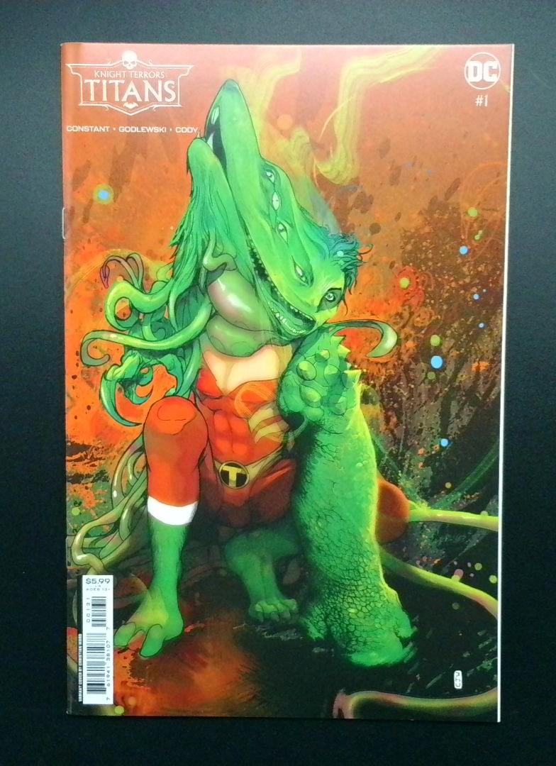 Knight Terrors: Titans #1 Card Stock Cover DC 2023
