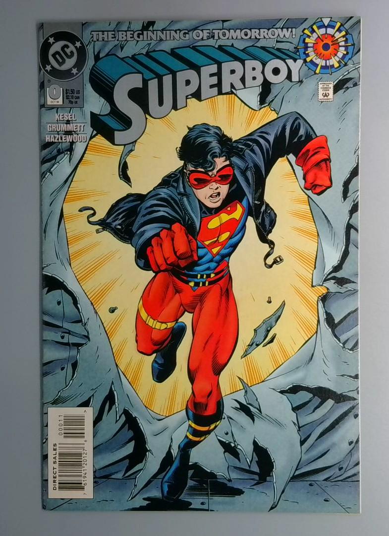 Superboy #0 NM-, First Cameo Appearance of King Shark DC 1994 JR1