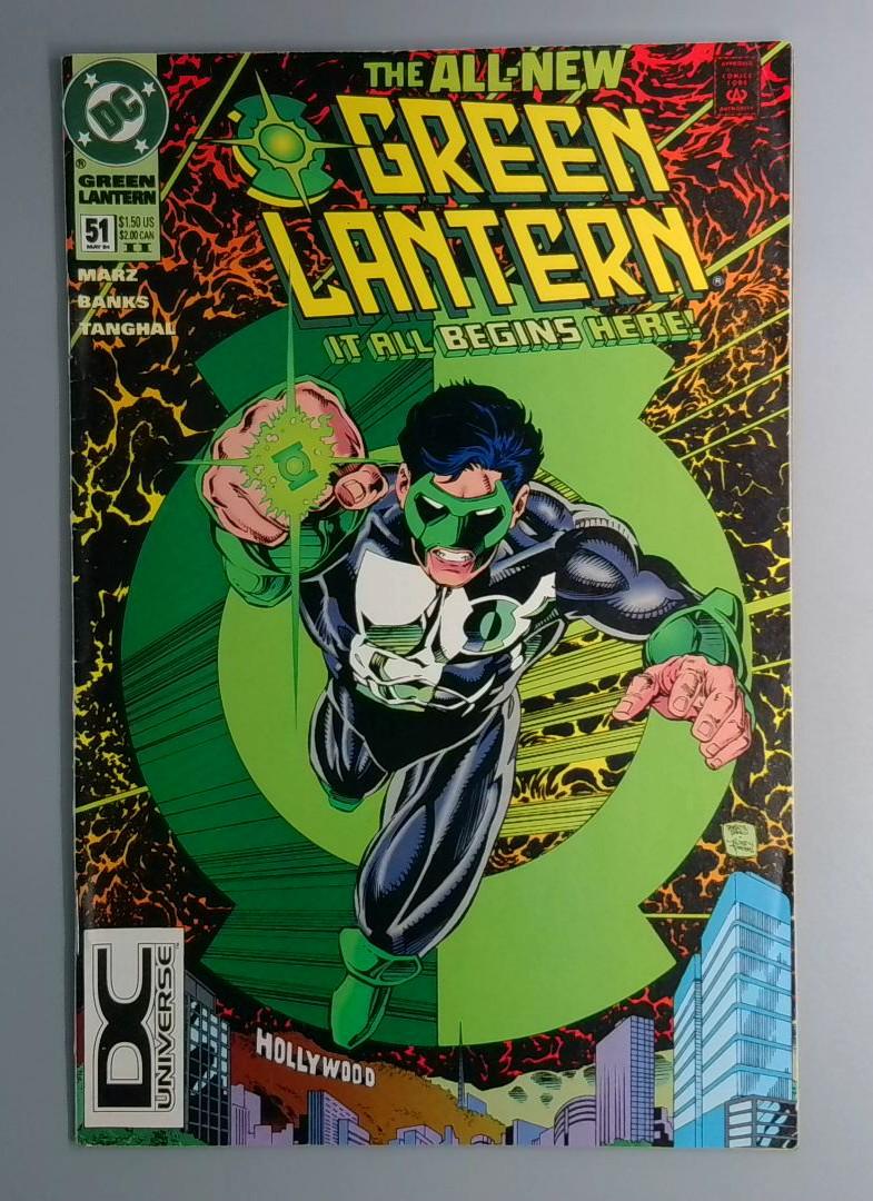 Green Lantern #51 DC Universe Logo DC 1993 JR1