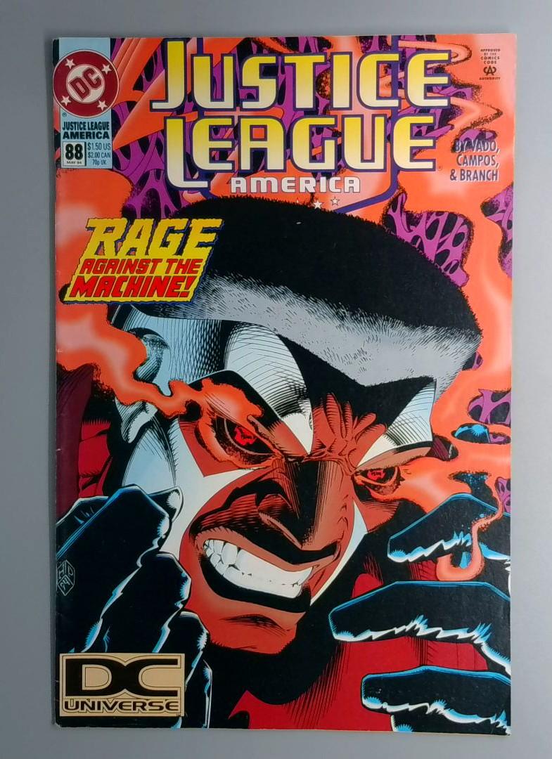 Justice League America #88 DC Universe Logo DC 1994