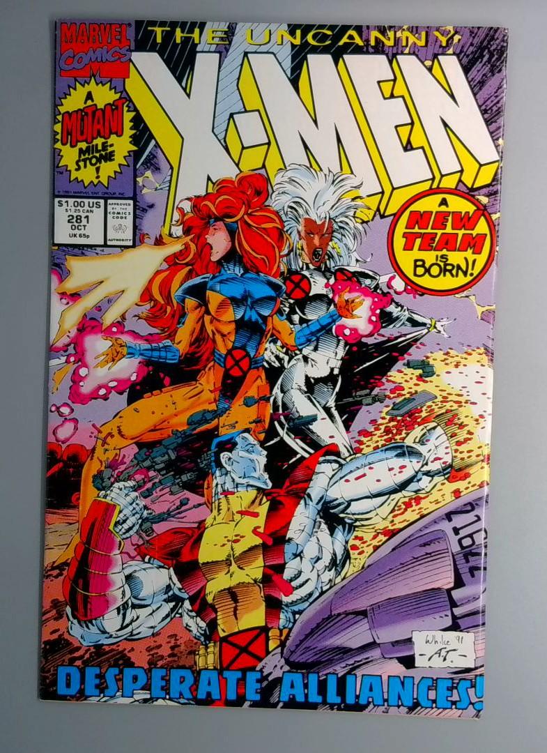 Uncanny X-Men #281 1st Trevor Fitzroy Marvel 1991 
