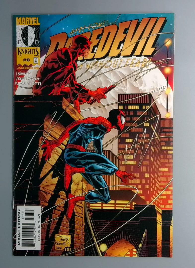 Daredevil #8 VF Spider-Man Marvel 1998 JR1
