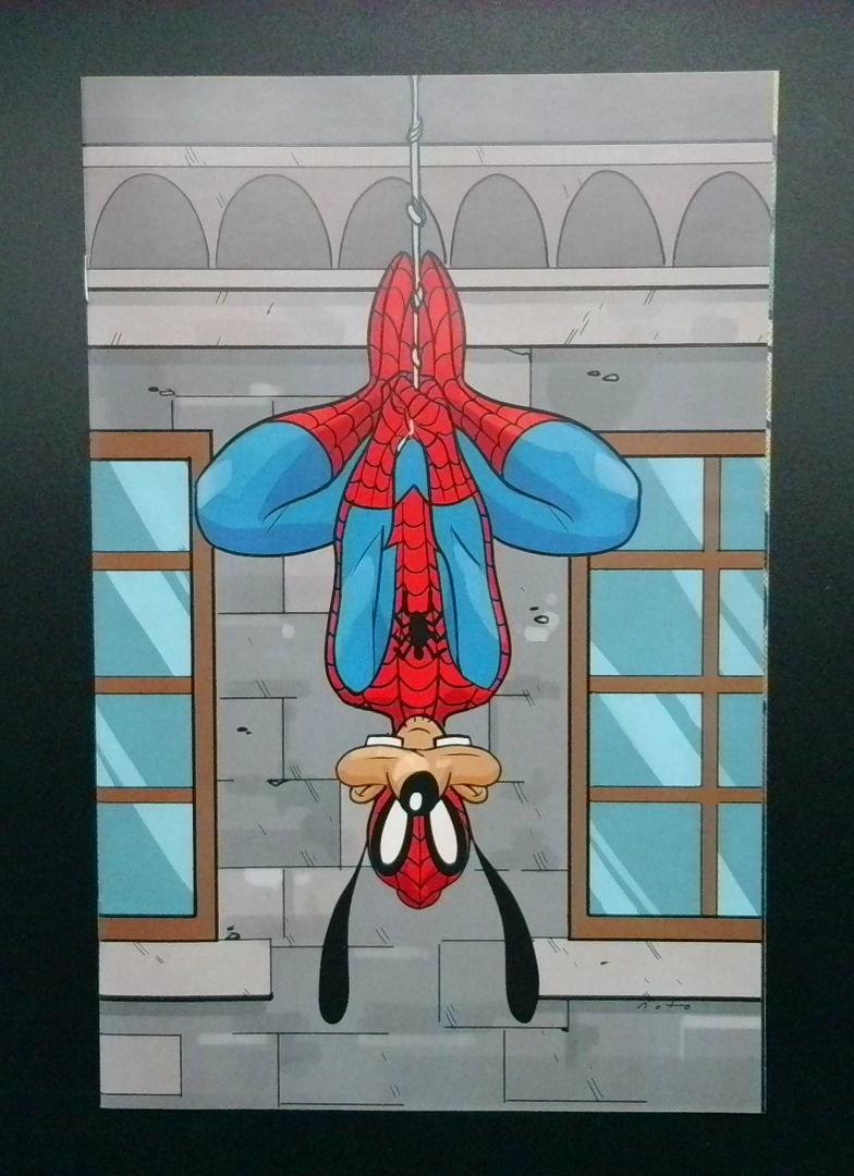 Marvel & Disney What If...? Goofy Became Spider-Man #1 NM Virgin Marvel 2025 MW1