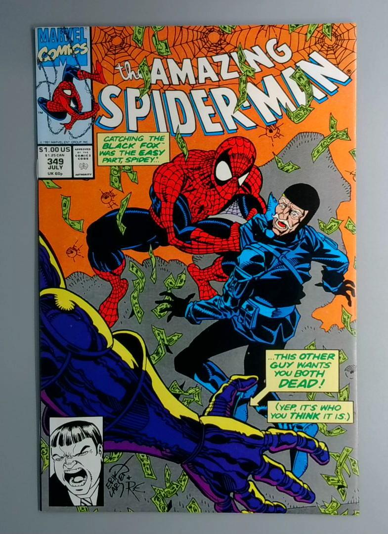 Amazing Spider-Man #349 NM Marvel 1991 JR1