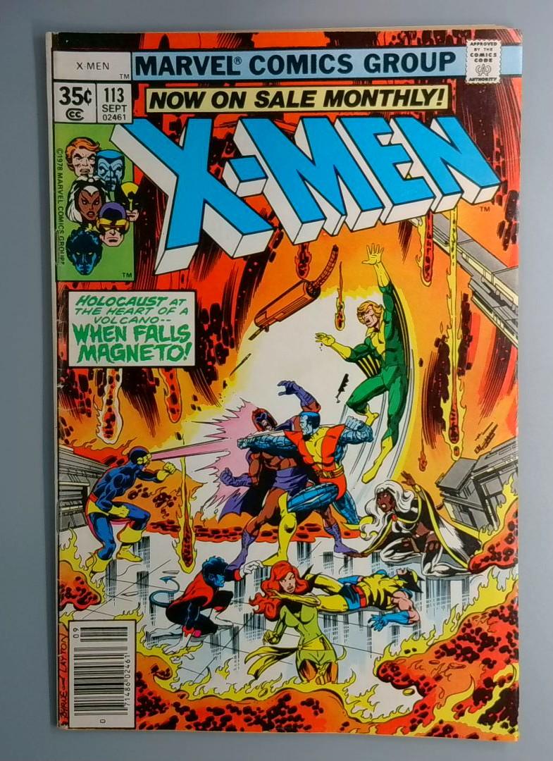 X-Men #113 FN Magneto Appearance Marvel 1978 JR1
