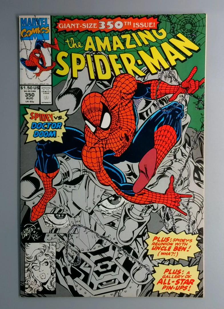 Amazing Spider-Man #350 VF Dr. Doom Marvel Comics 1991 JR1