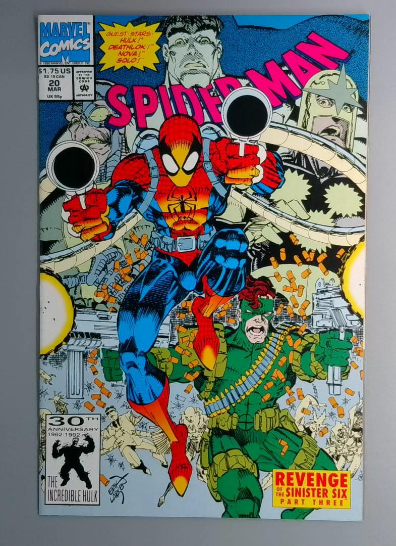 Spider-Man #20 NM Erik Larsen Marvel 1992 JR1