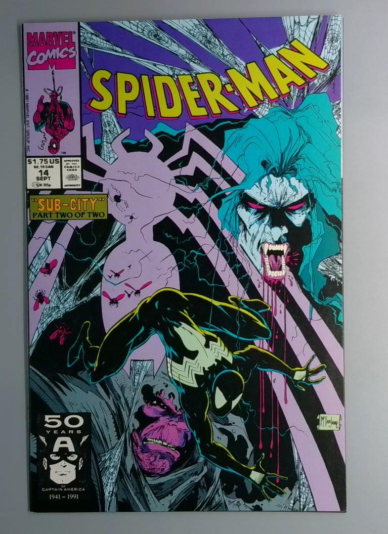 Spider-Man #14 NM Morbius Marvel 1991 JR1