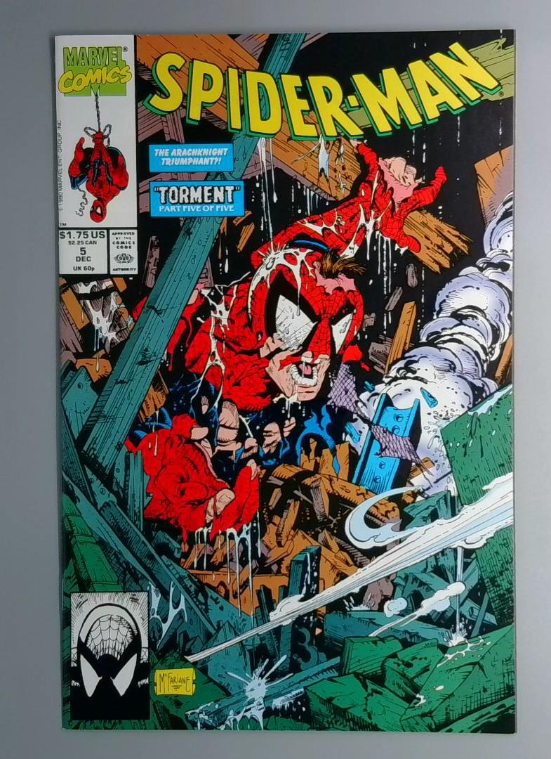 Spider-Man #5 NM Lizard Marvel 1990 JR1