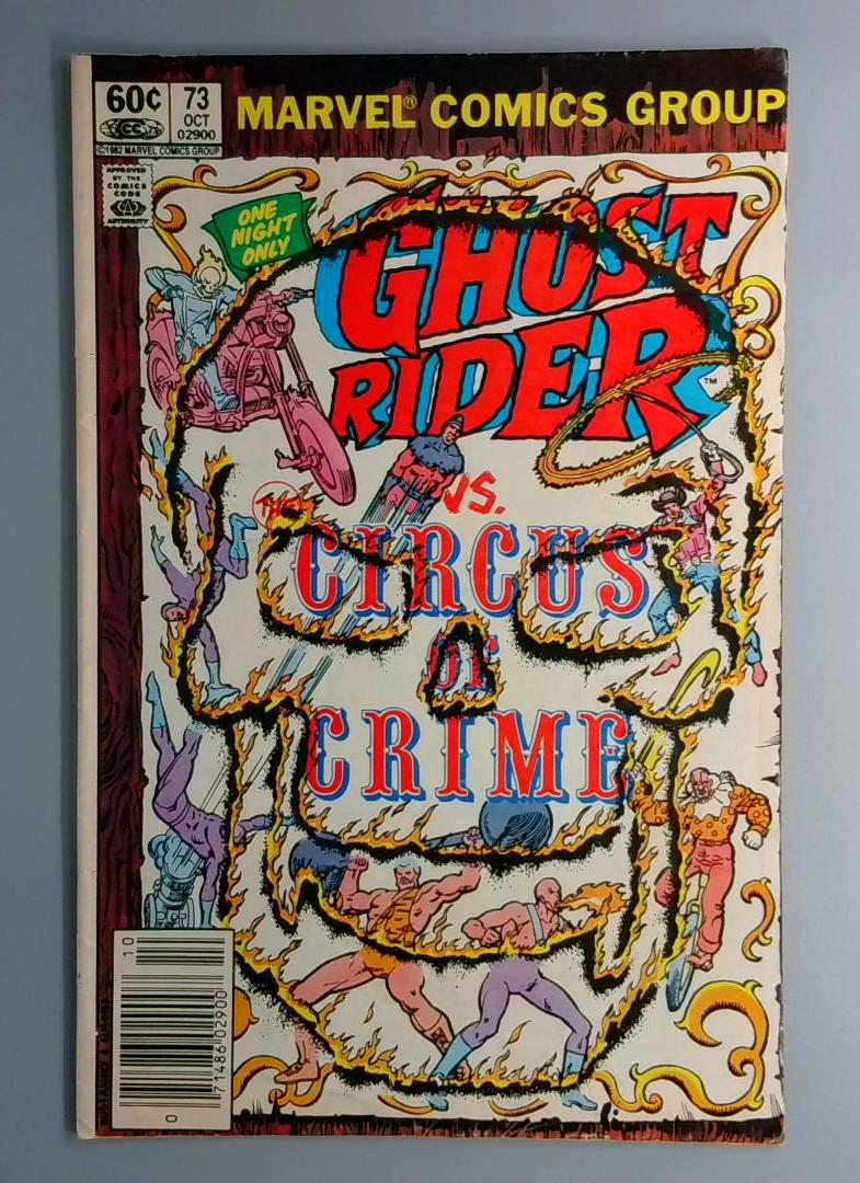 Ghost Rider #73 Newsstand Edition Marvel 1982