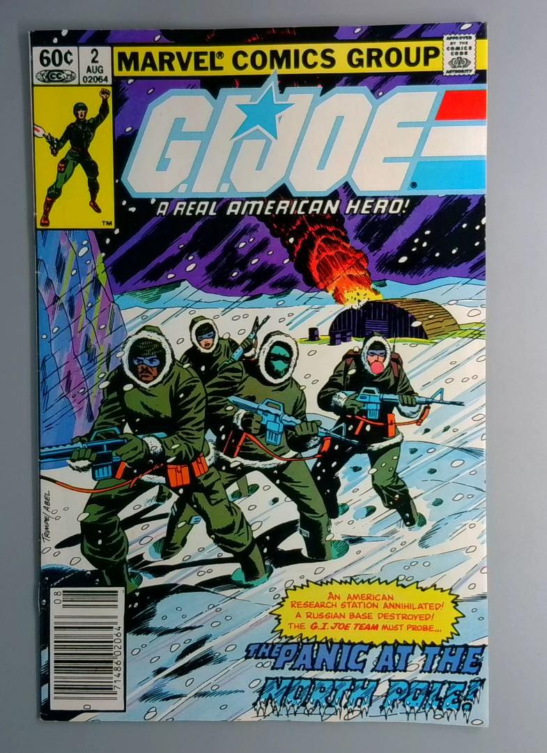 G.I. Joe A Real American Hero #2 FN/VF Newsstand Marvel 1982 