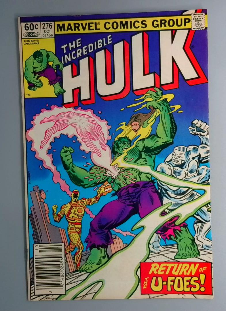 Incredible Hulk #276 Newsstand Edition Marvel 1982