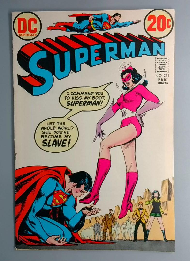 Superman #261 FN/VF Iconic Star Sapphire Cover DC 1973 JR1