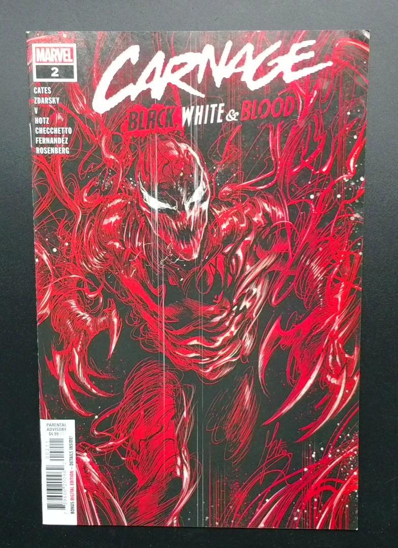 Carnage: Black, White & Blood #2 Marvel 2021