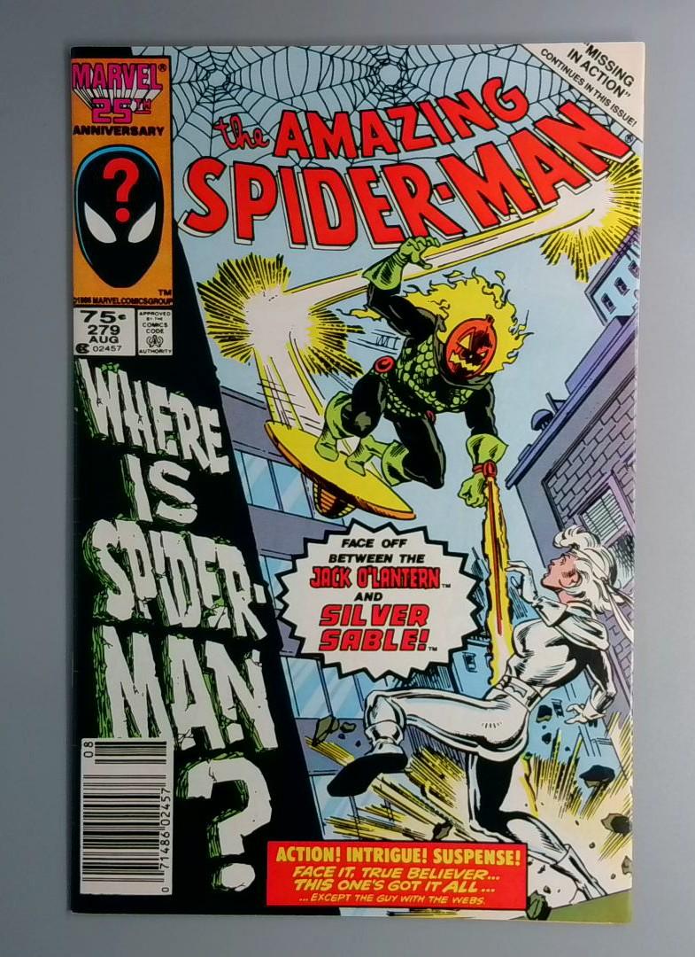 Amazing Spider-Man #279b Newsstand Edition Marvel 1986