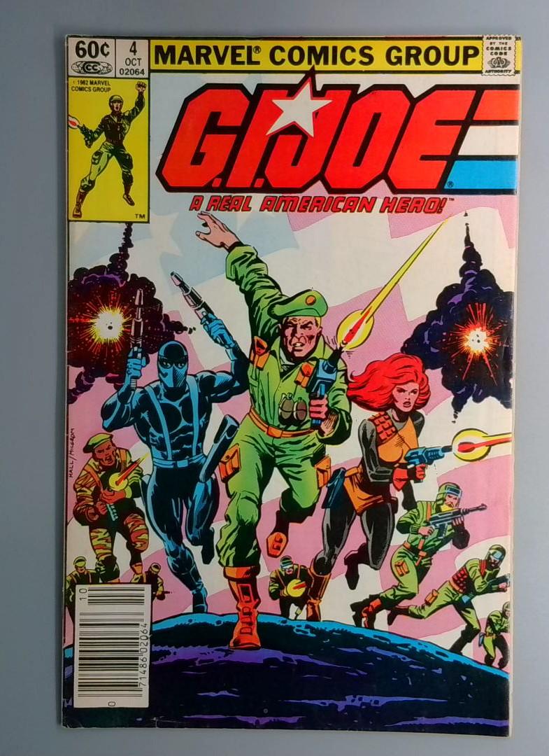 G.I. Joe A Real American Hero #4 Newsstand Marvel 1982
