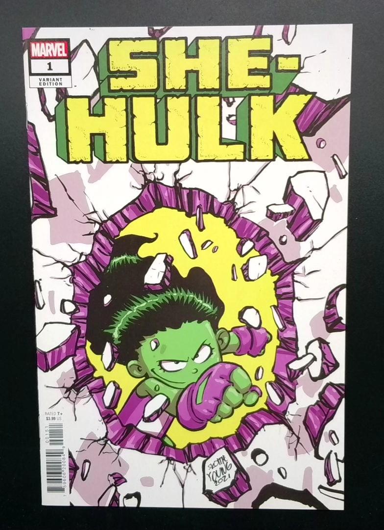 She-Hulk #1 Skottie Young Variant Marvel 2023
