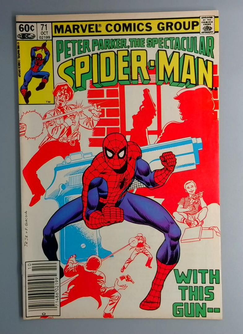 Spectacular Spider-Man #71 Newsstand Edition Marvel 1982