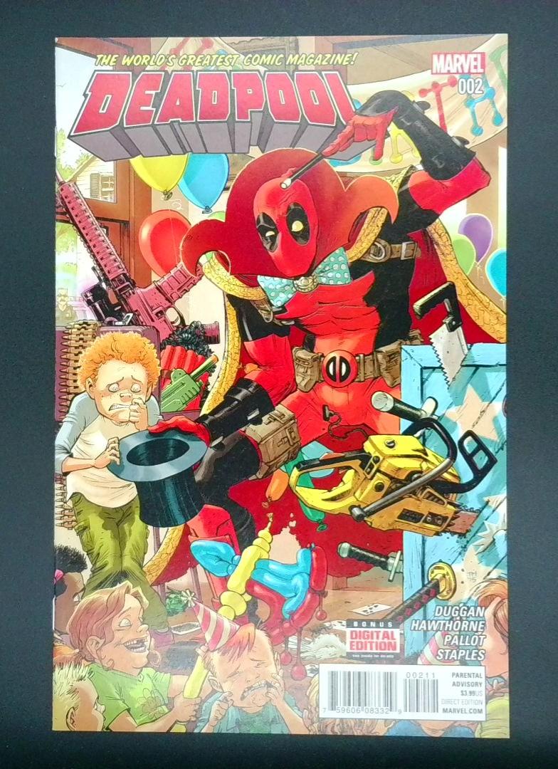 Deadpool #2 NM Marvel 2016