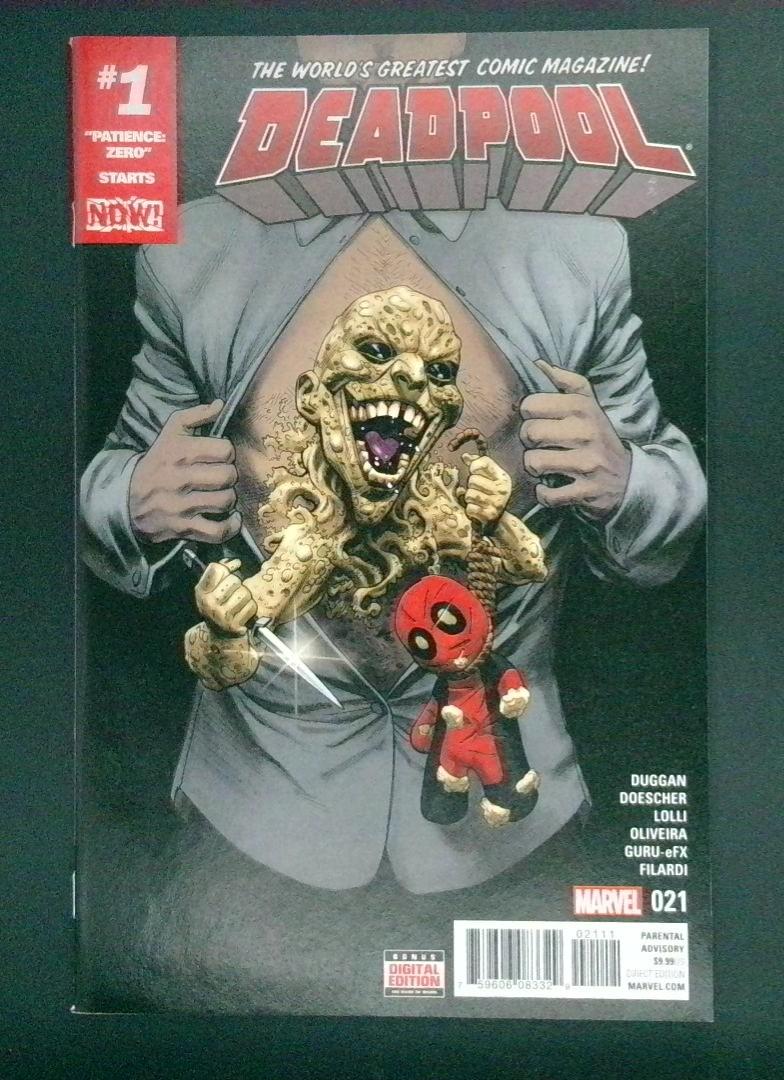 Deadpool #1 NM Marvel 2016