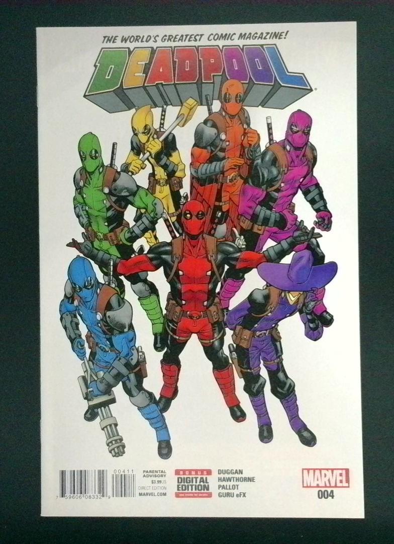 Deadpool #4 NM- Marvel 2016