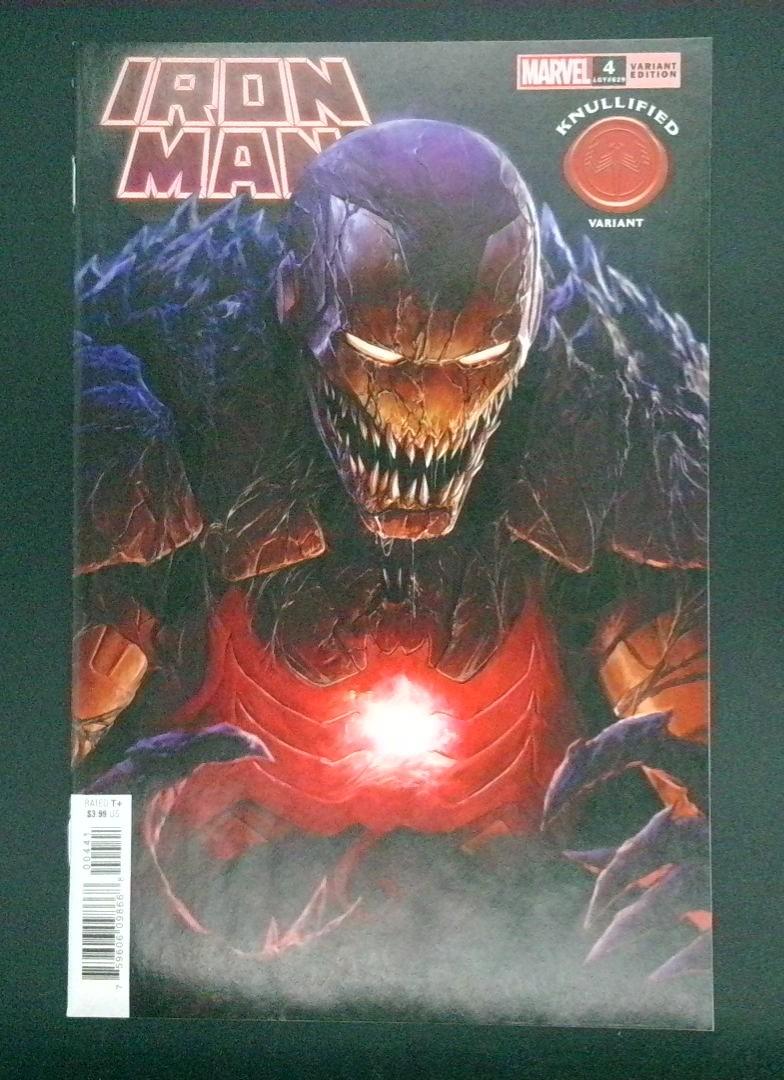 Iron Man #4 NM- Knullified Cover Marvel 2021