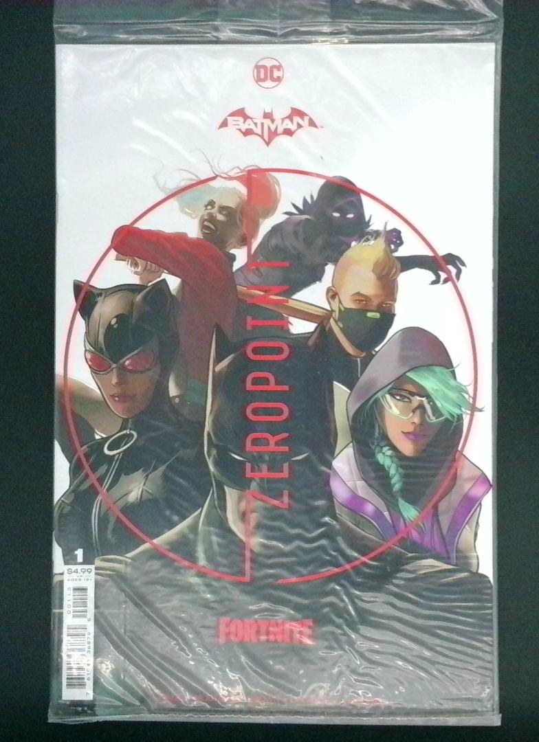 BATMAN FORTNITE ZEROPOINT #1  Polybagged DC 2021