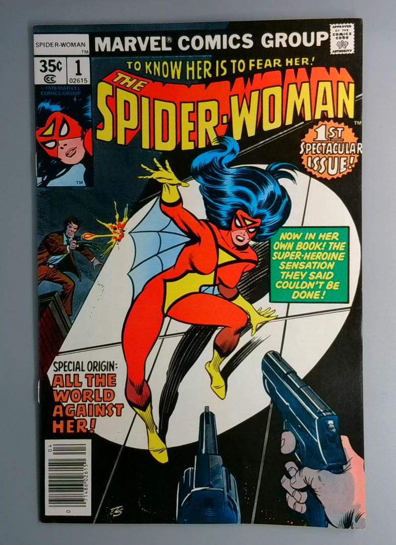 Spider-Woman #1 NM- 🔑 Origin Marvel Comics 1978 Copy2