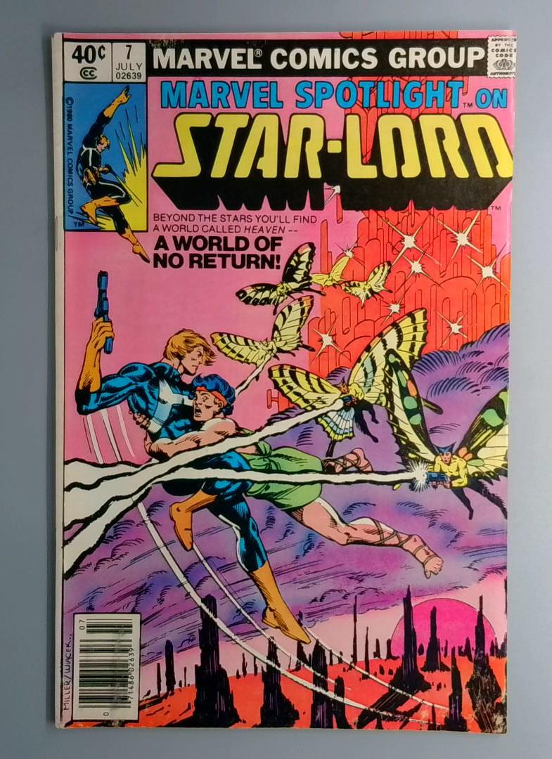 Marvel Spotlight #7 2nd Star-Lord Newsstand Marvel 1980