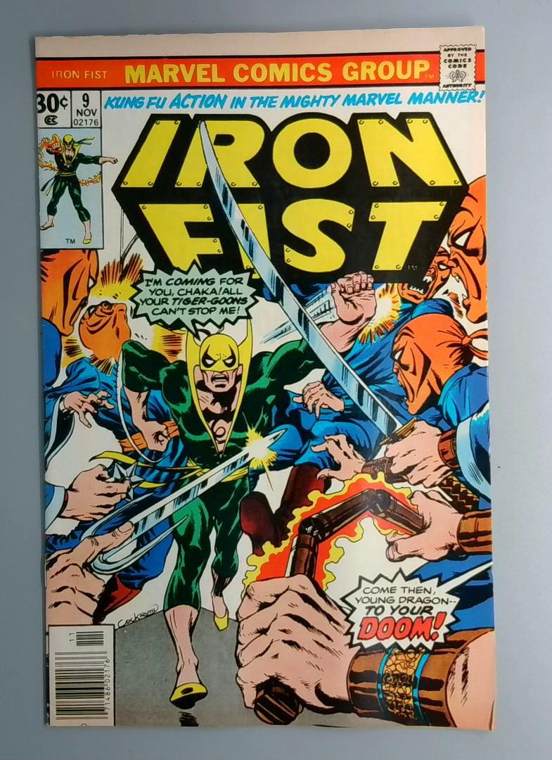 Iron Fist #9 FN Marvel 1976