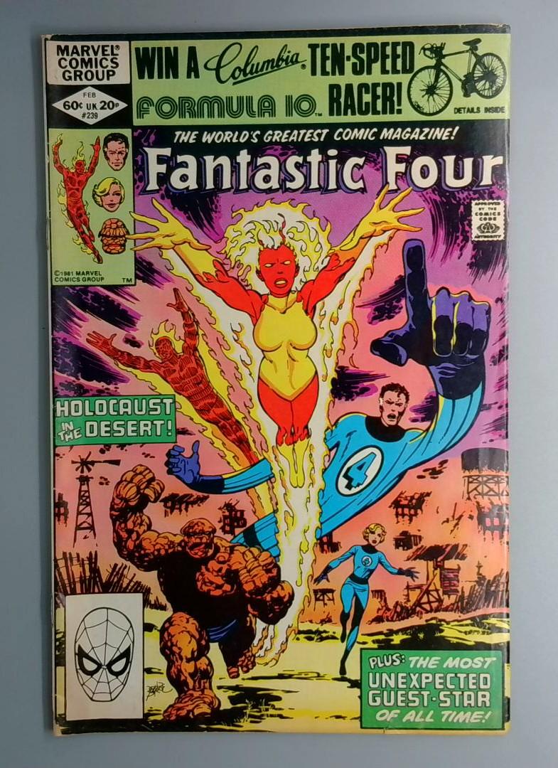 Fantastic Four #239 1st Frankie Raye as Nova Marvel 1982