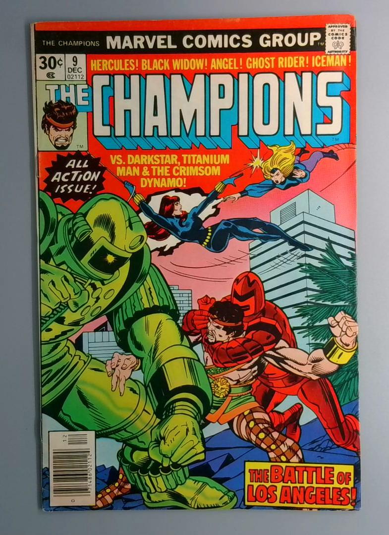 Champions #9 Darkstar Marvel 1976