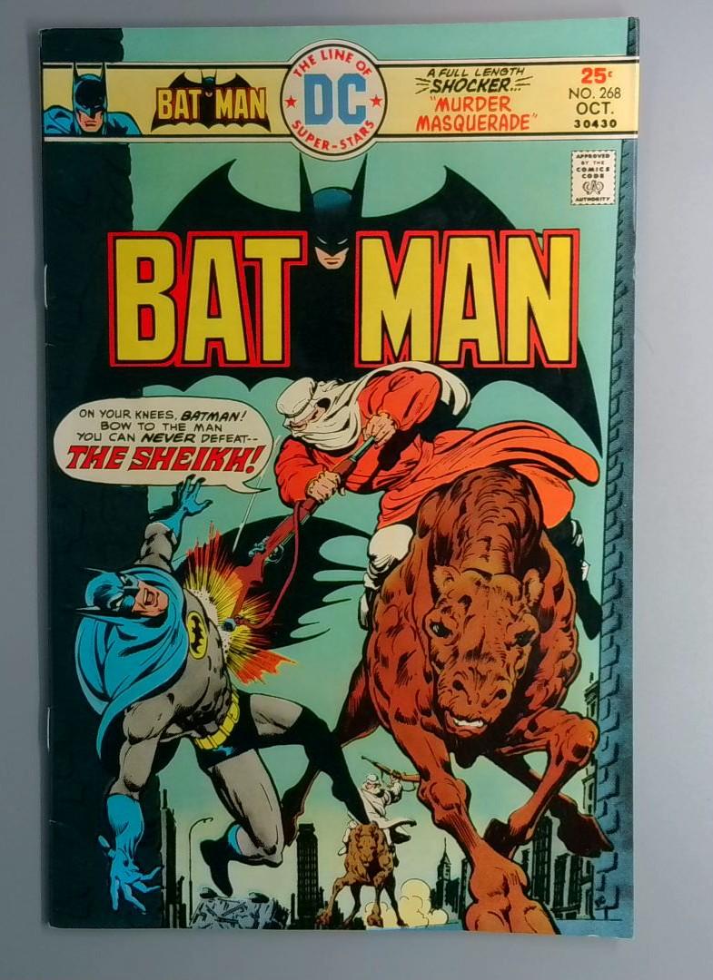 Batman #268 FN+ 1st & Only Appearance of the Shiekh DC 1975