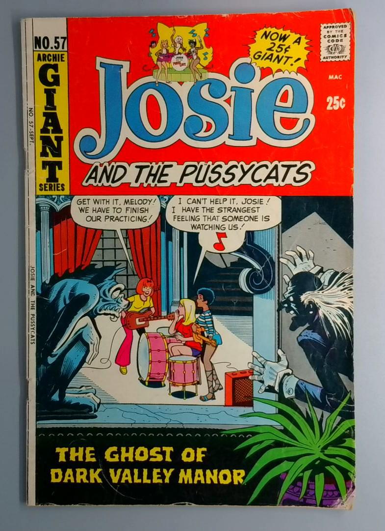 Josie and the Pussycats #57 Archie 1972