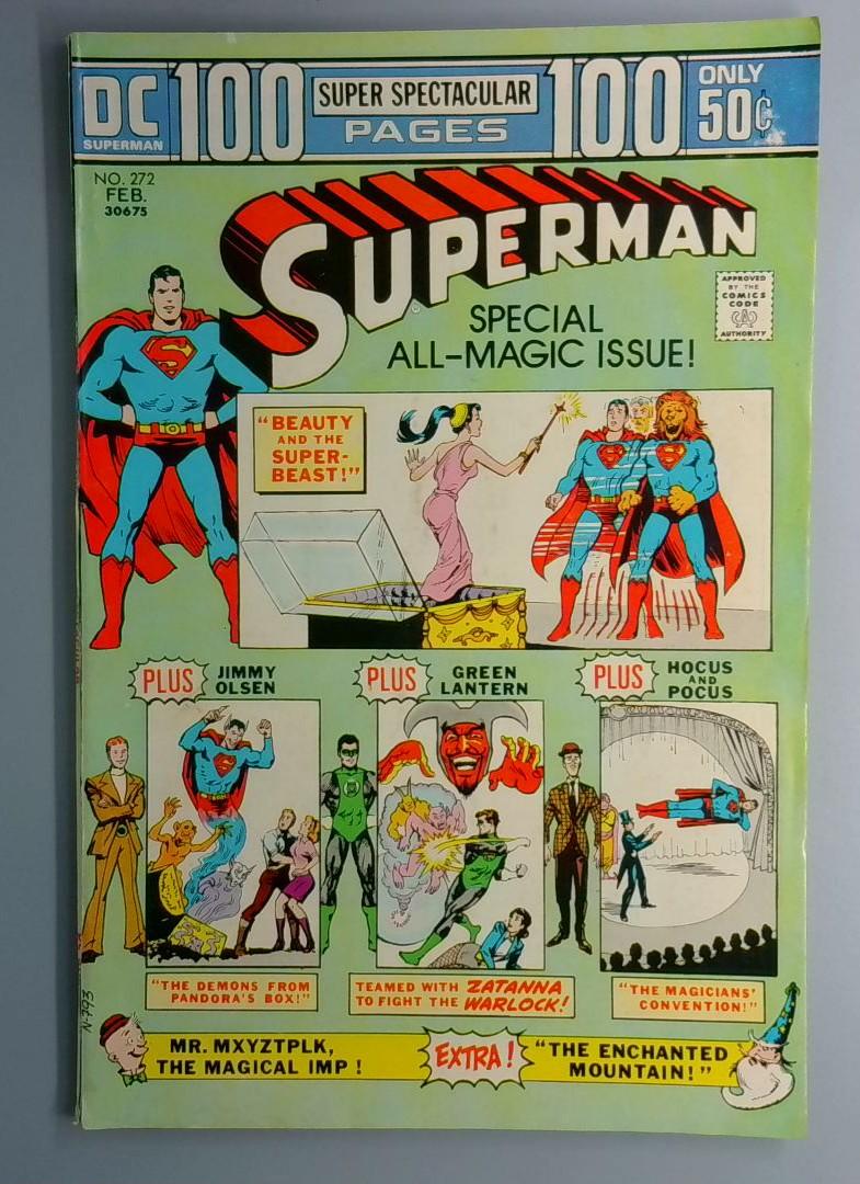 Superman #272 VG/FN 100 Page Issue DC 1974