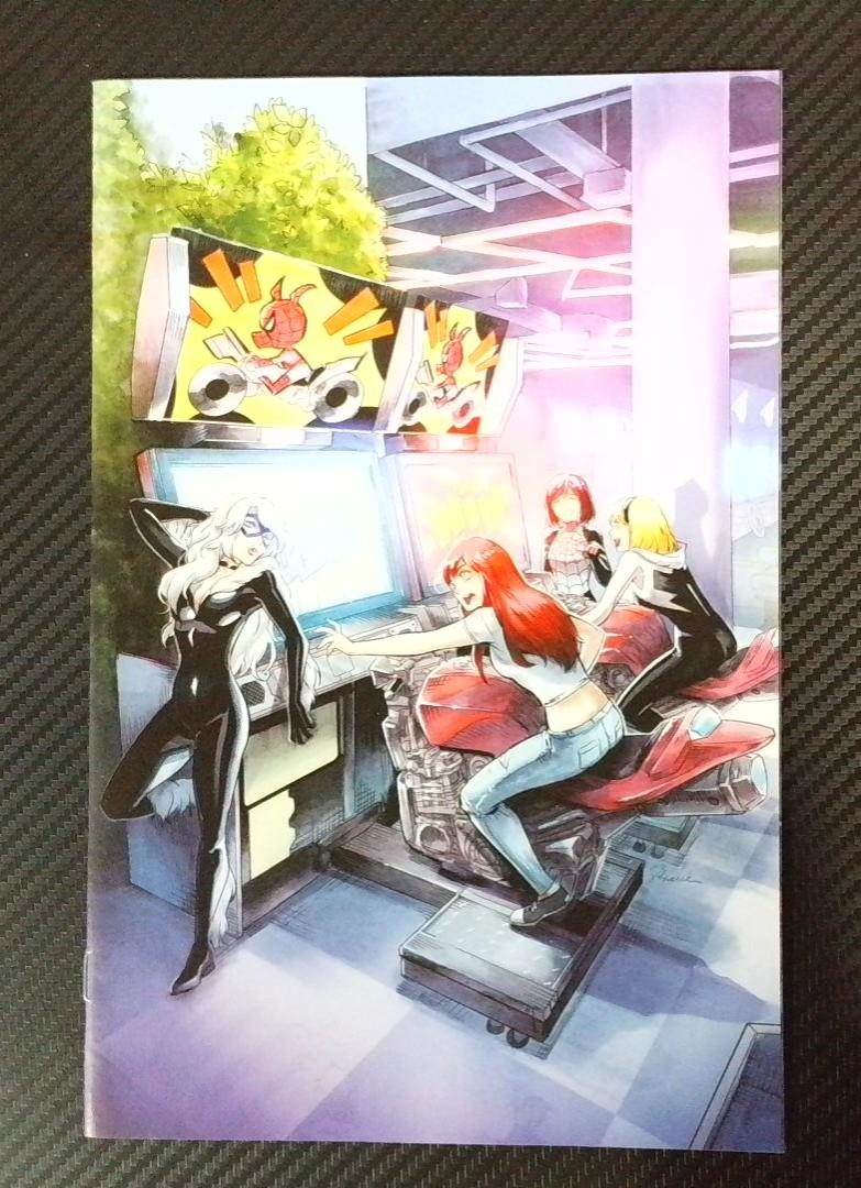 Amazing Spider-Man #54 NM Ilum3-B Virgin Cover Marvel 2024