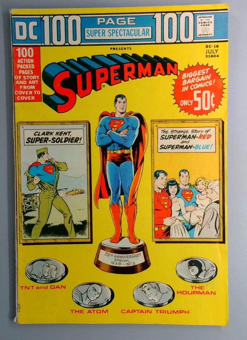 Superman 100-Page Super Spectacular #1 FN DC 1974