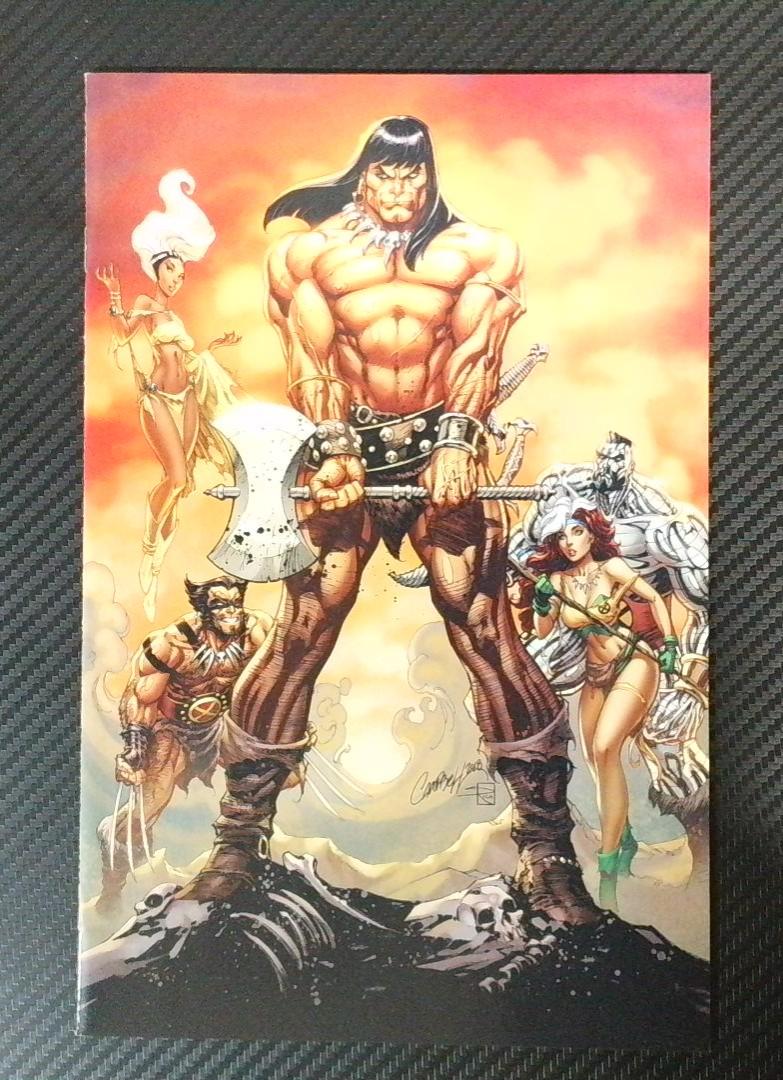 Conan the Barbarian #1 VF/NM J Scott Campbell Variant Marvel