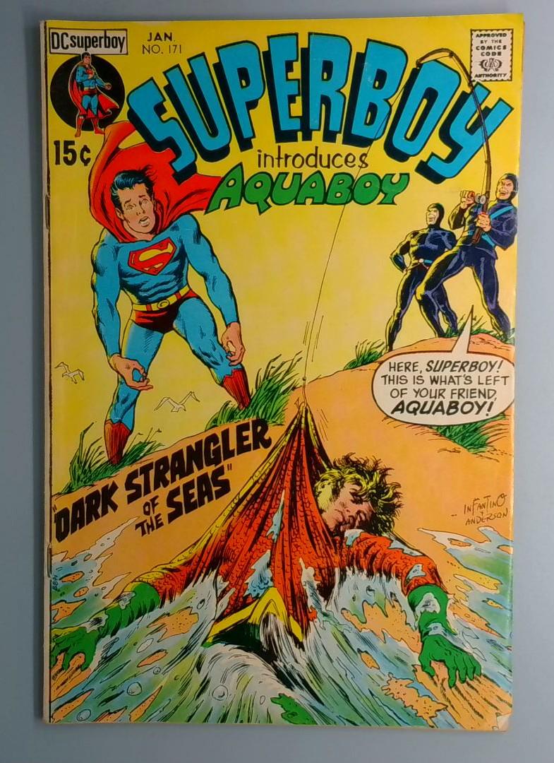 Superboy #171 1st Appearance of Aquaboy DC 1971