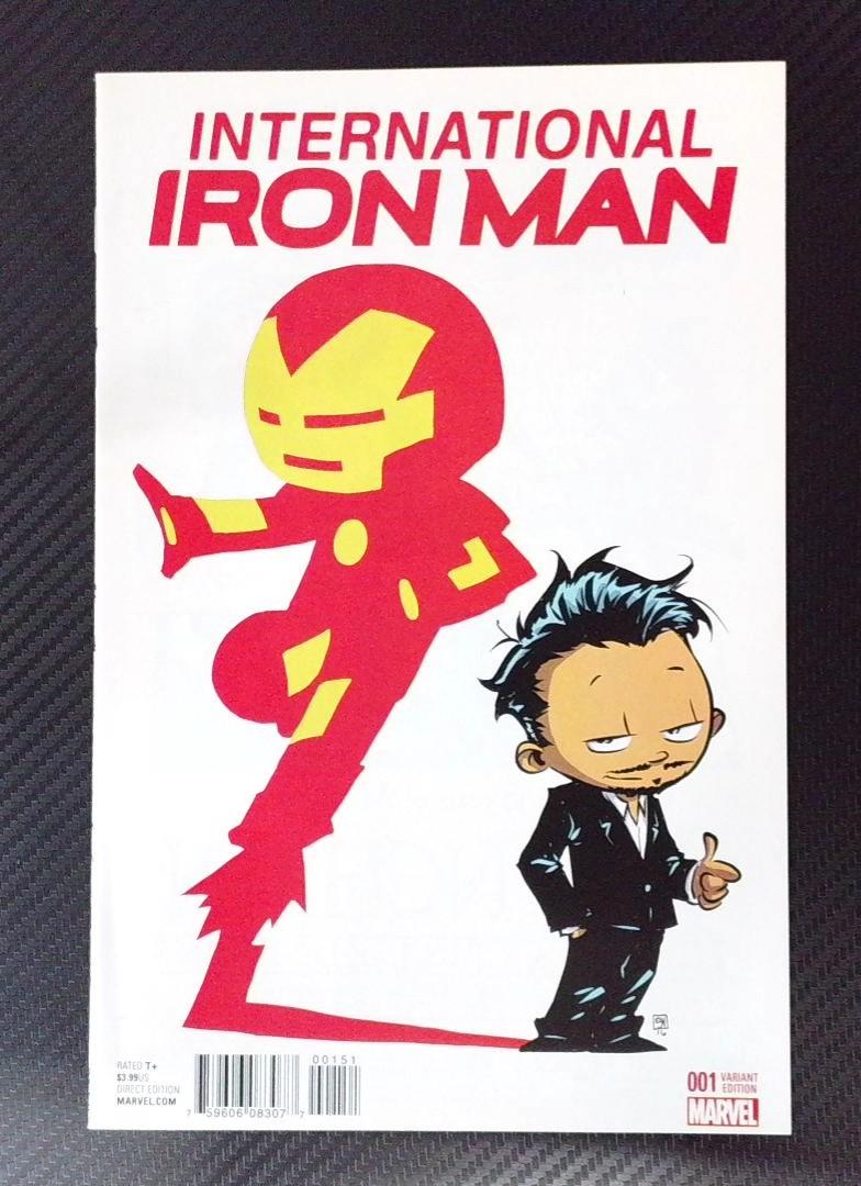 International Iron Man #1 NM Scottie Young Variant Marvel 2016