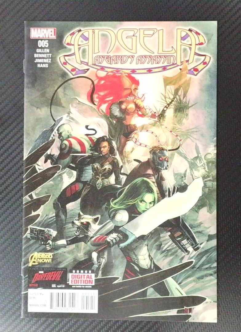 Angela: Asgards Assassin #5 NM-  Marvel 2015