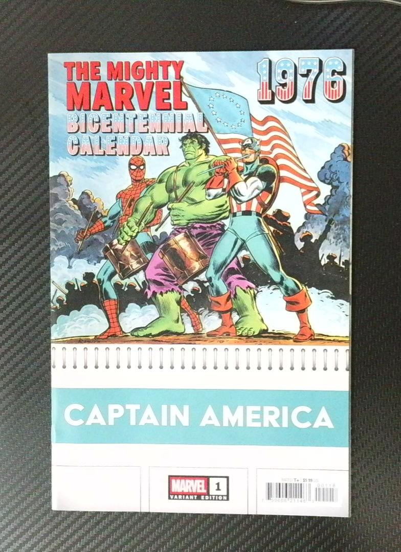 Captain America #1 NM 1:50 JOHN ROMITA SR. Variant Marvel 2025 MW1