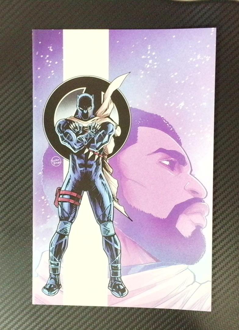 Avengers #28 NM- 1:50 Luciano Vecchio Black Panther Variant Marvel 2025 MW1