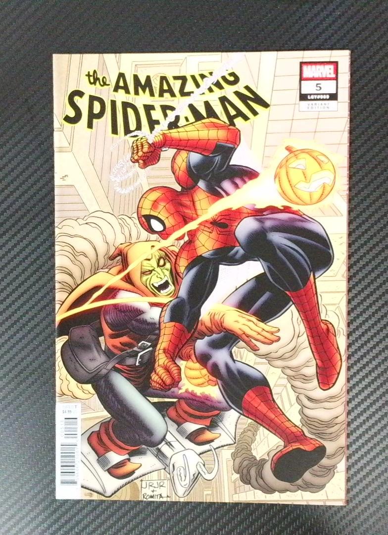 Amazing Spider-Man #5 NM 1:50 John Romita Jr. & Sr. Variant Marvel 2025 MW1
