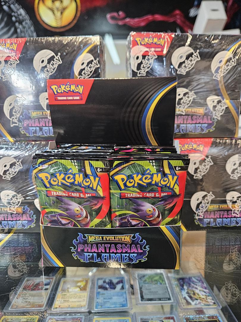Pokemon TCG Mega Evolution Phantasmal Flames Booster Single Pack