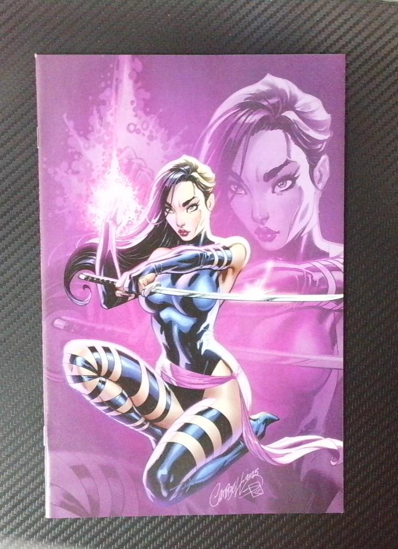 Psylocke #10 NM 1:100 Just Spectacular Collection J Scott Campbell Marvel 2025
