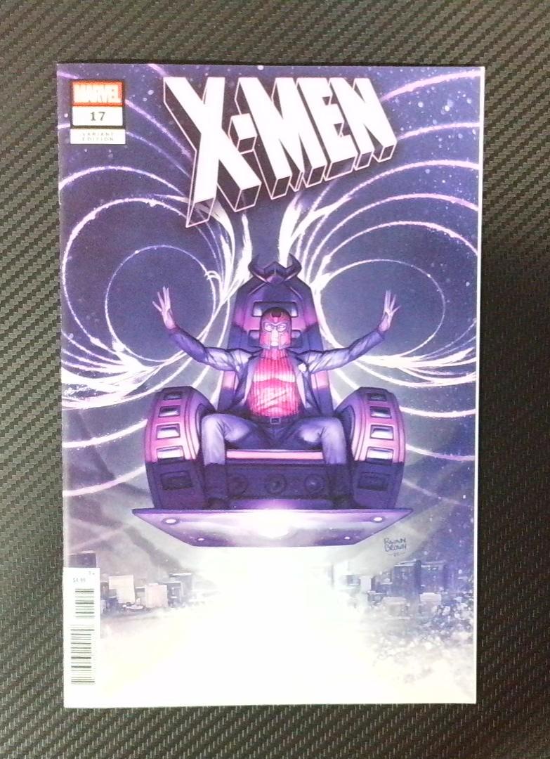 X-Men #17 NM- 1:25 Ryan Brown Variant Marvel 2025 MW1