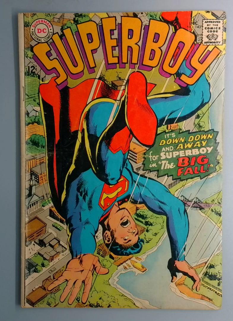 Superboy #143 VG- DC 1967